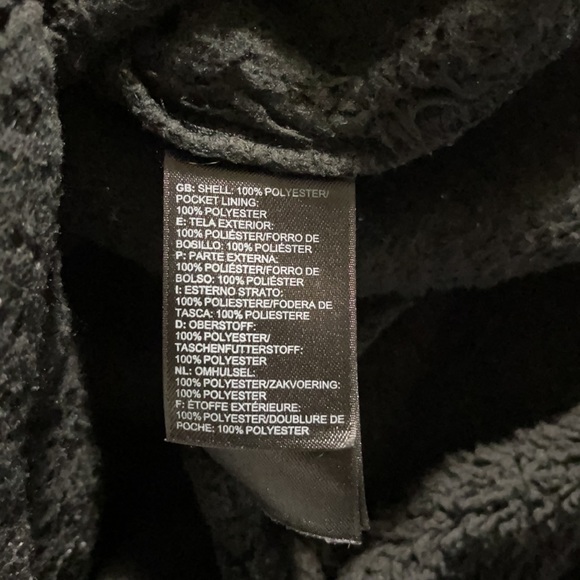 North Face Black Fleece Sz. L - Picture 8 of 8
